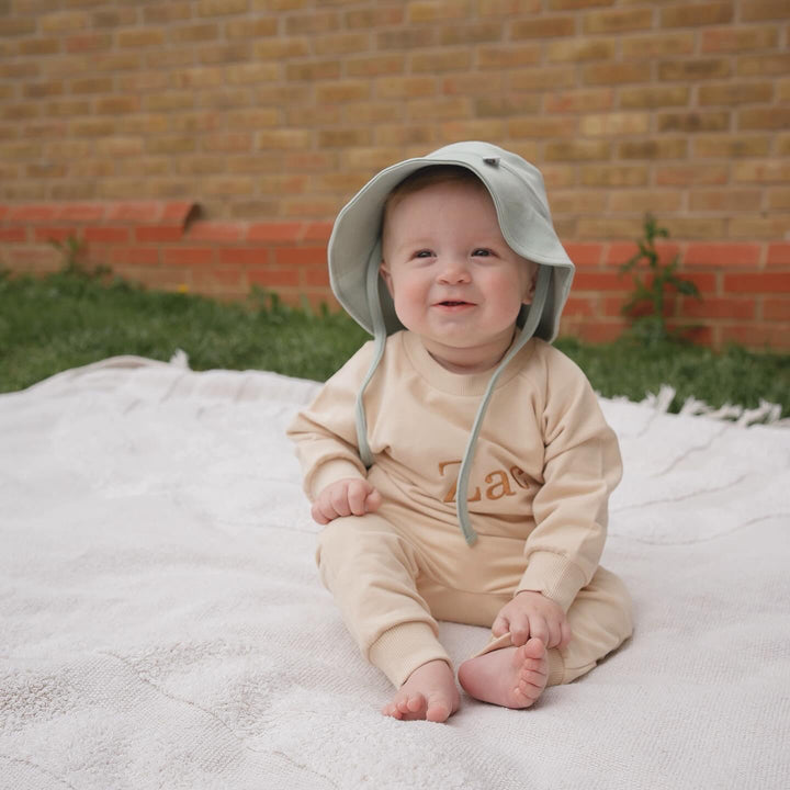 JBØRN Organic Cotton Sweatshirt & Jogger Set - Personalisable Baby Products Sold and Personalised by JustBørn