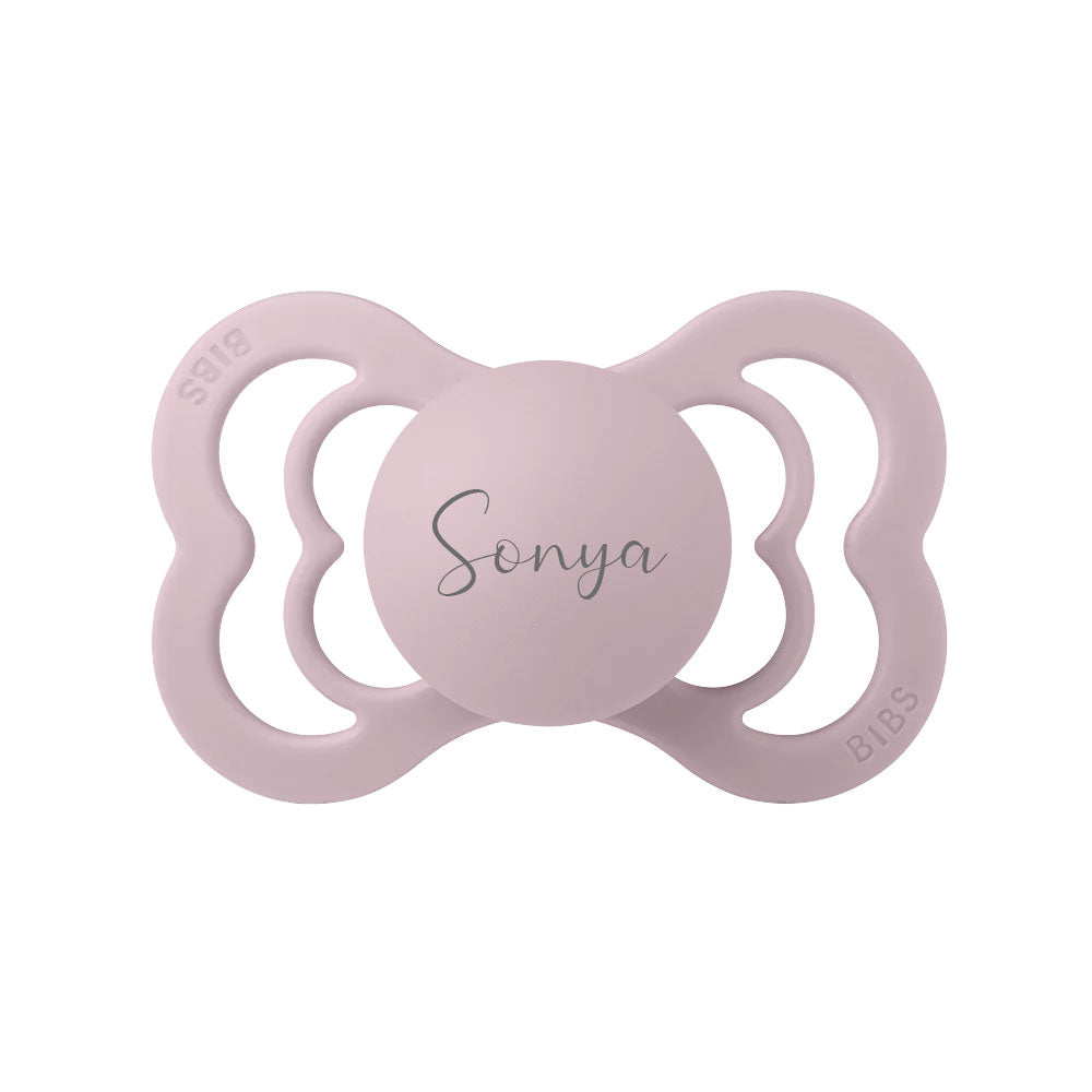 BIBS Supreme Symmetrical Silicone Pacifiers - Personalisable Baby Products Sold and Personalised by JustBørn