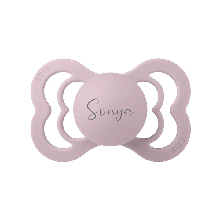 BIBS Supreme Symmetrical Silicone Pacifiers - Personalisable Baby Products Sold and Personalised by JustBørn