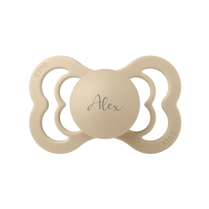 BIBS Supreme Symmetrical Silicone Pacifiers - Personalisable Baby Products Sold and Personalised by JustBørn