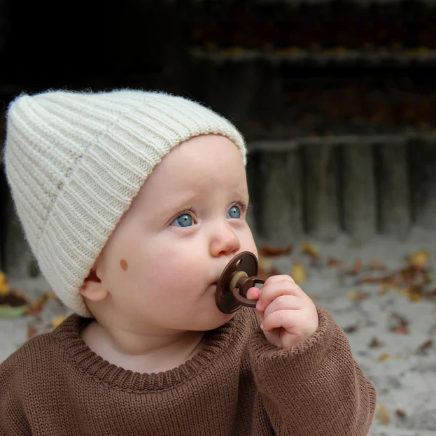BIBS 3 x Mystery Colours | BIBS Colour Natural Rubber Latex Pacifiers | Size 1 & 2 - Personalisable Baby Products Sold and Personalised by JustBørn