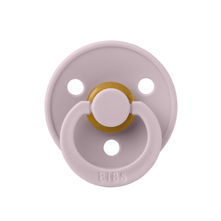 BIBS Colour Natural Rubber Latex Pacifiers Dusky Lilac - Personalisable Baby Products Sold and Personalised by JustBørn
