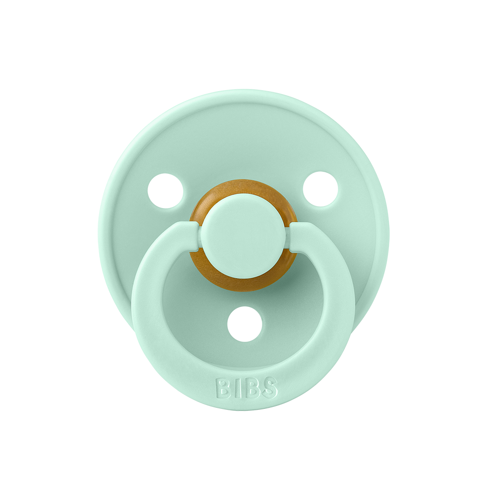 BIBS Colour Natural Rubber Latex Pacifiers Nordic Mint - Personalisable Baby Products Sold and Personalised by JustBørn