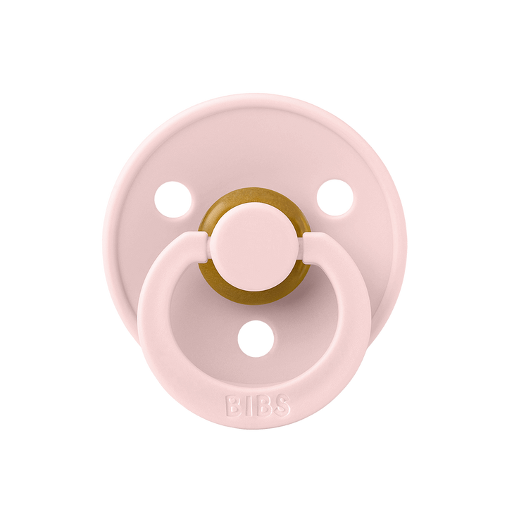 BIBS Colour Natural Rubber Latex Pacifiers Size 1 & 2 Blossom - Personalisable Baby Products Sold and Personalised by JustBørn