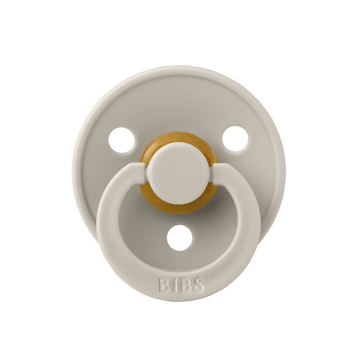 BIBS Colour Natural Rubber Latex Pacifiers (Size 3) | Personalisable Sand - Personalisable Baby Products Sold and Personalised by JustBørn