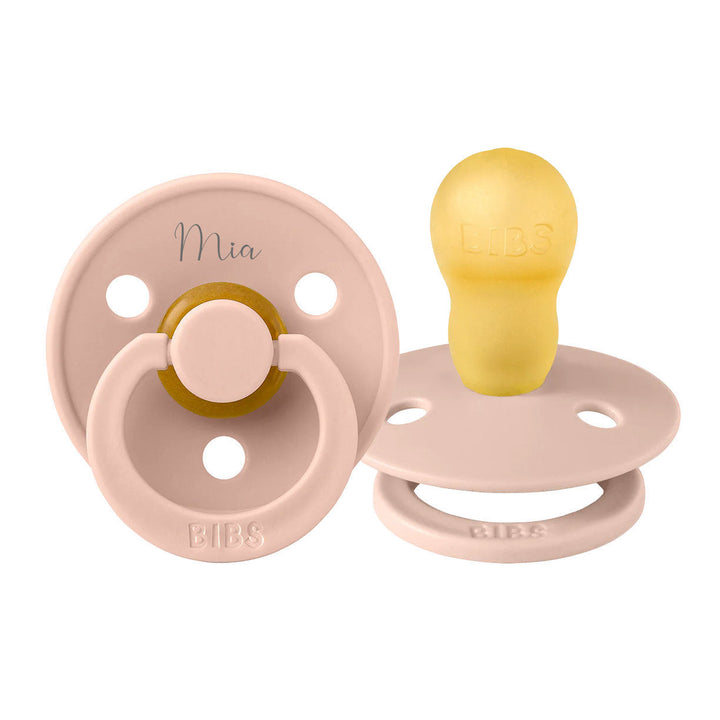 BIBS Colour Natural Rubber Latex Pacifiers (Size 3) | Personalisable - Personalisable Baby Products Sold and Personalised by JustBørn