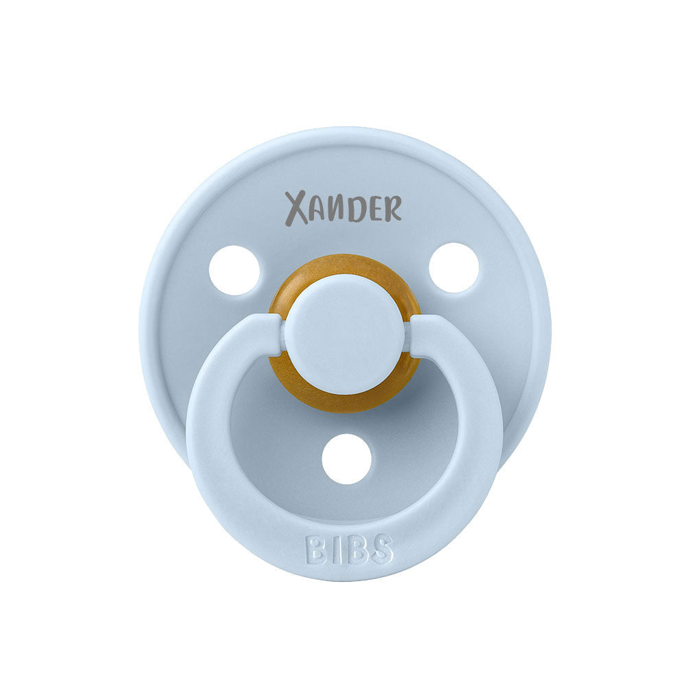 BIBS Colour Natural Rubber Latex Pacifiers (Size 3) | Personalisable - Personalisable Baby Products Sold and Personalised by JustBørn