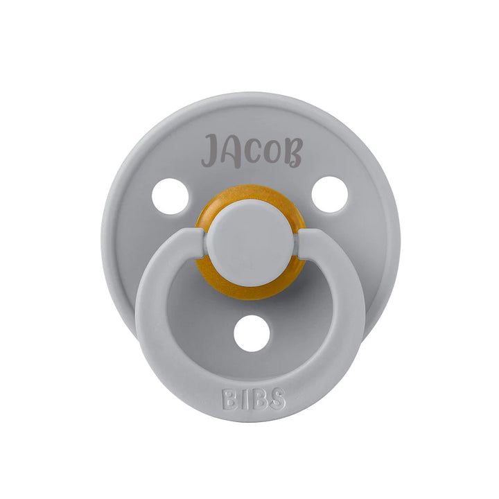 BIBS Colour Natural Rubber Latex Pacifiers (Size 3) | Personalisable - Personalisable Baby Products Sold and Personalised by JustBørn