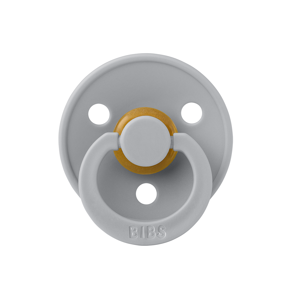 BIBS Colour Natural Rubber Latex Pacifiers (Size 3) | Personalisable Cloud - Personalisable Baby Products Sold and Personalised by JustBørn