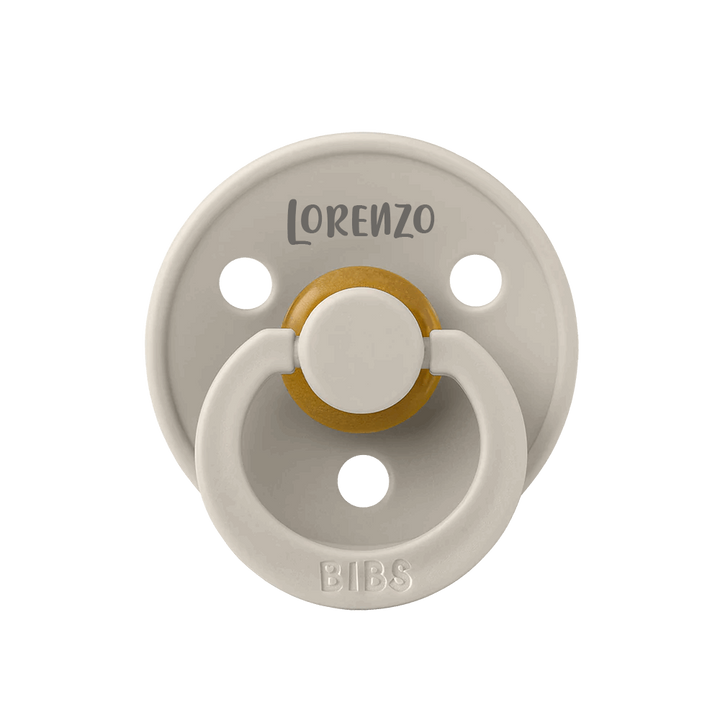 BIBS Colour Natural Rubber Latex Pacifiers (Size 3) | Personalisable - Personalisable Baby Products Sold and Personalised by JustBørn