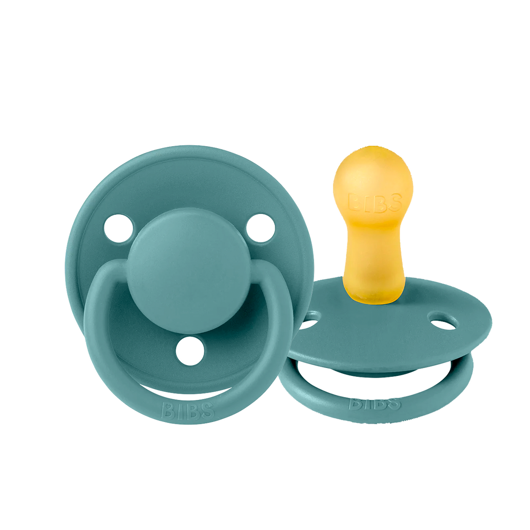 BIBS De Lux Natural Rubber Latex Pacifiers | Sale Island Sea - Personalisable Baby Products Sold and Personalised by JustBørn