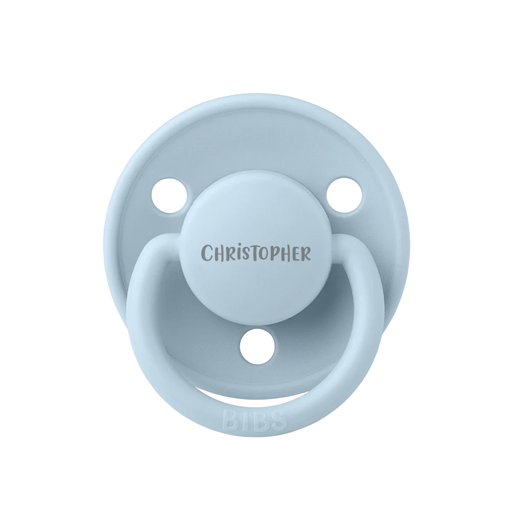 BIBS De Lux Natural Rubber Latex Pacifiers - Personalisable Baby Products Sold and Personalised by JustBørn