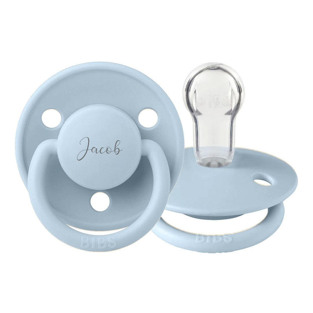 BIBS De Lux Silicone Pacifiers | One Size - Personalisable Baby Products Sold and Personalised by JustBørn