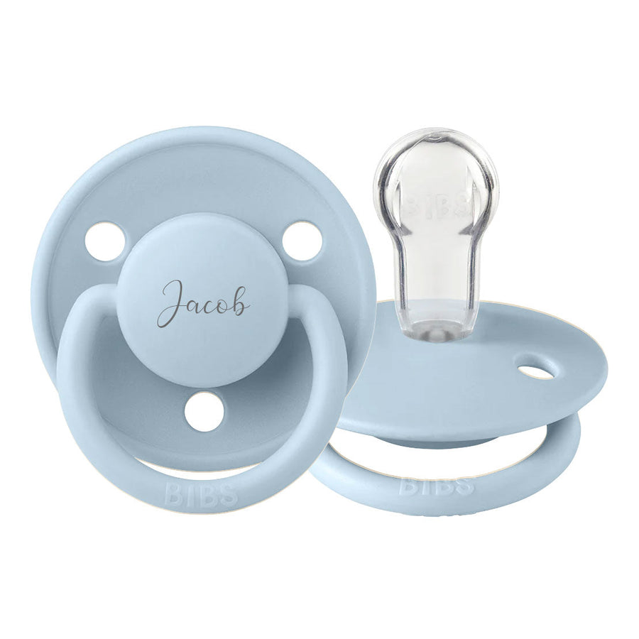 BIBS De Lux Silicone Pacifiers | One Size - Personalisable Baby Products Sold and Personalised by JustBørn