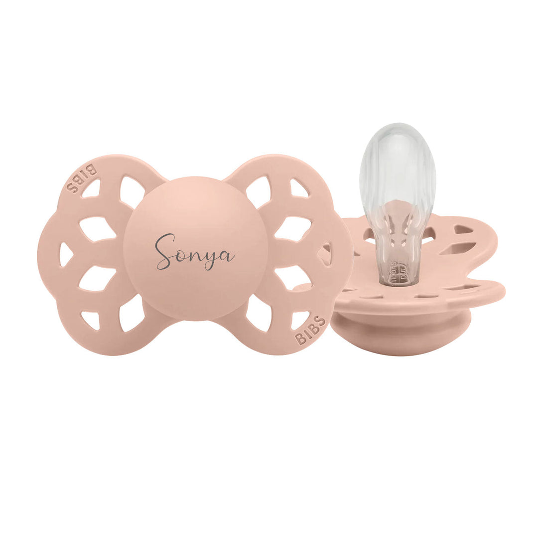 BIBS Infinity Symmetrical Silicone Pacifiers - Personalisable Baby Products Sold and Personalised by JustBørn