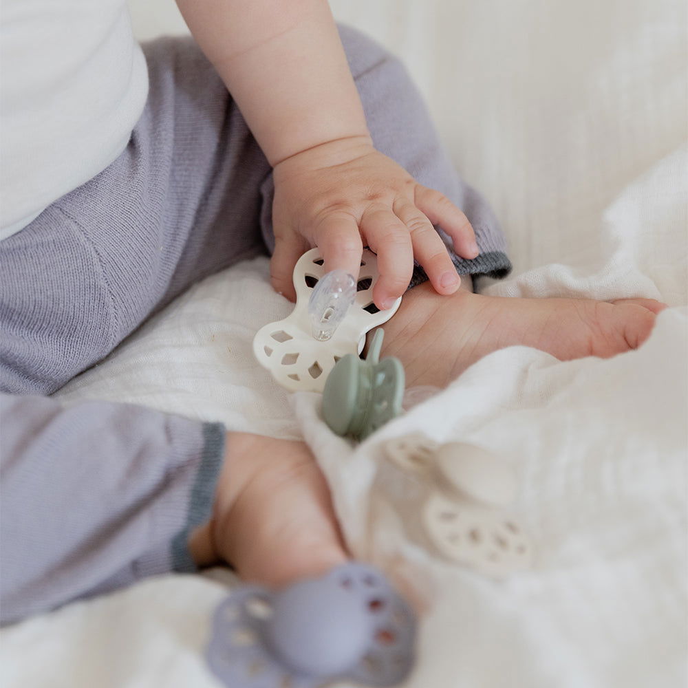 BIBS Infinity Symmetrical Silicone Pacifiers - Personalisable Baby Products Sold and Personalised by JustBørn