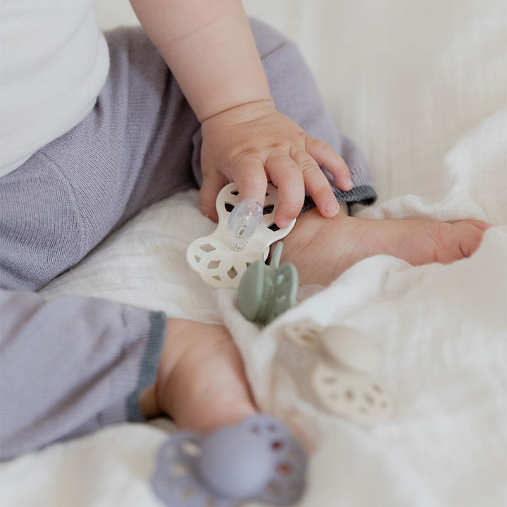 BIBS Infinity Symmetrical Silicone Pacifiers - Personalisable Baby Products Sold and Personalised by JustBørn