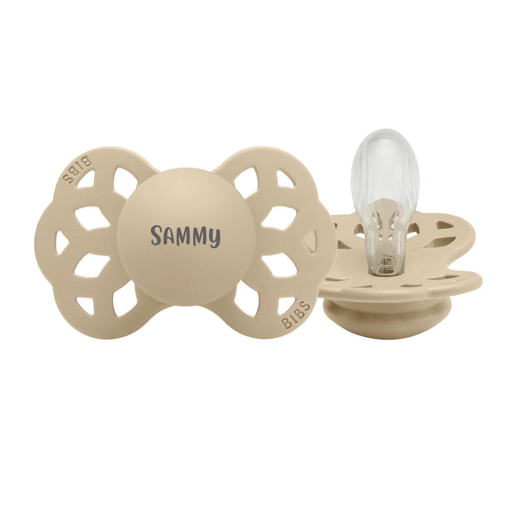 BIBS Infinity Symmetrical Silicone Pacifiers - Personalisable Baby Products Sold and Personalised by JustBørn