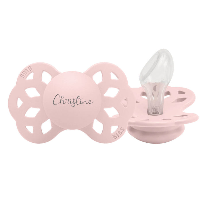 BIBS Infinity Anatomical Silicone Pacifiers - Personalisable Baby Products Sold and Personalised by JustBørn