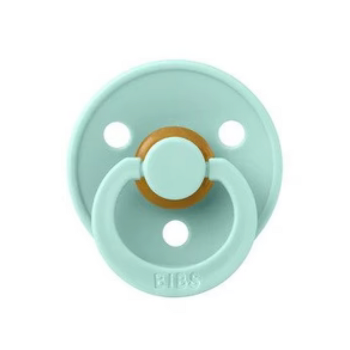 BIBS Colour Natural Rubber Latex Pacifiers Mint - Personalisable Baby Products Sold and Personalised by JustBørn
