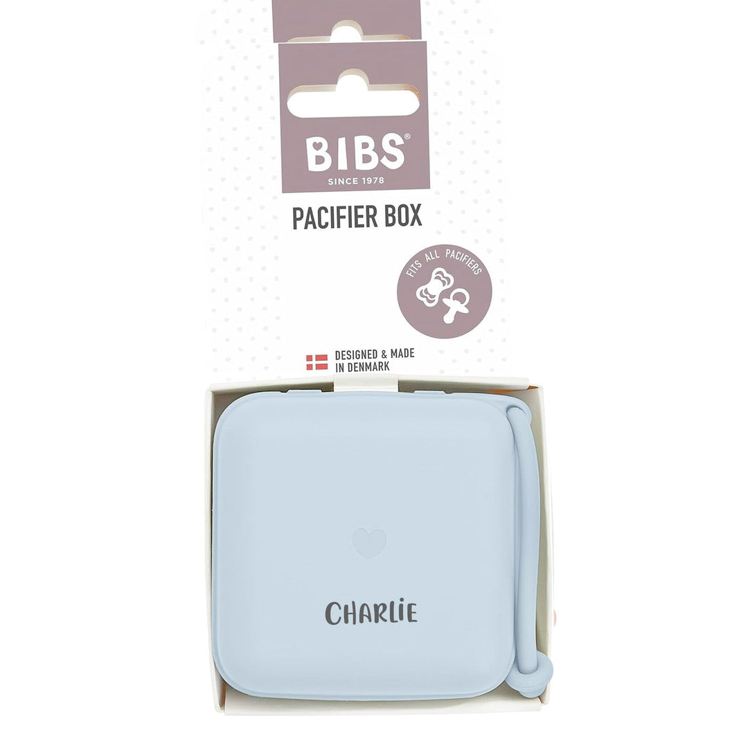 BIBS Pacifier Box Holder - Personalisable Baby Products Sold and Personalised by JustBørn