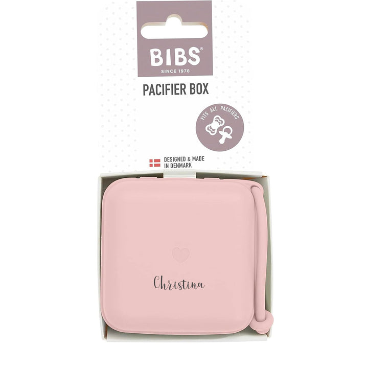 BIBS Pacifier Box Holder - Personalisable Baby Products Sold and Personalised by JustBørn