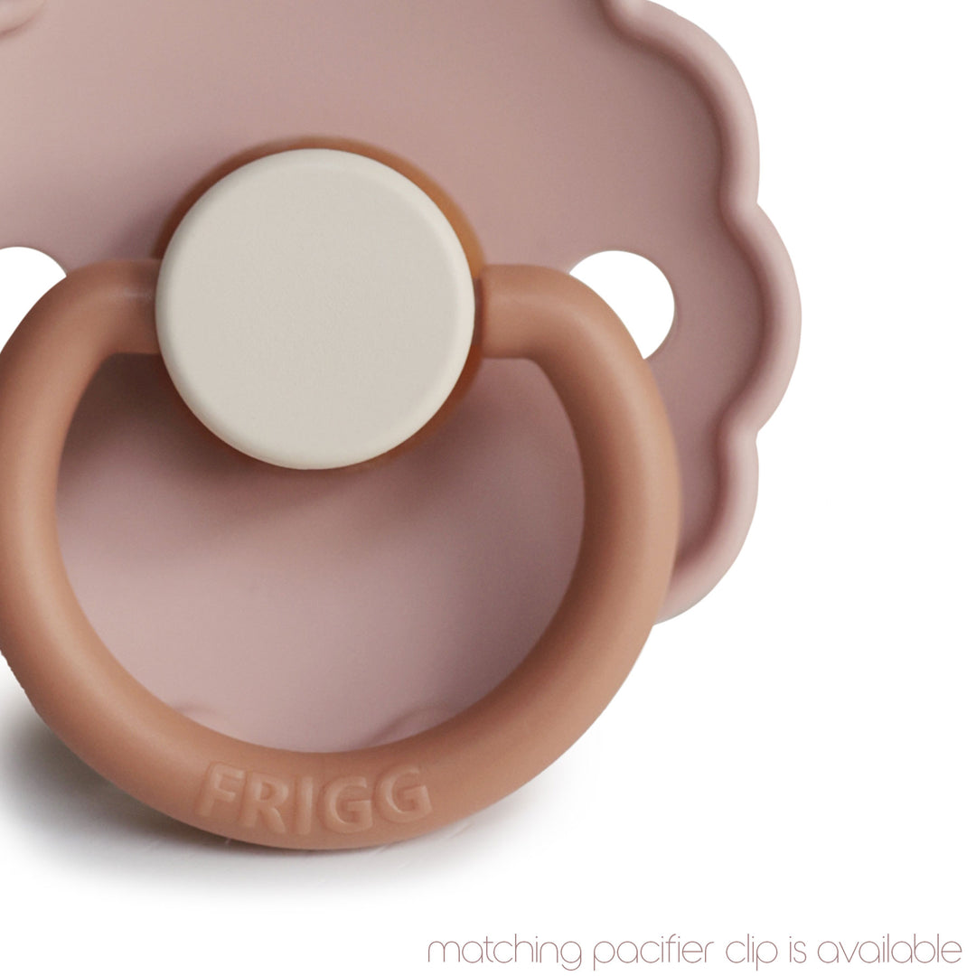 FRIGG Daisy Natural Rubber Latex Pacifier Biscuit - Personalisable Baby Products Sold and Personalised by JustBørn