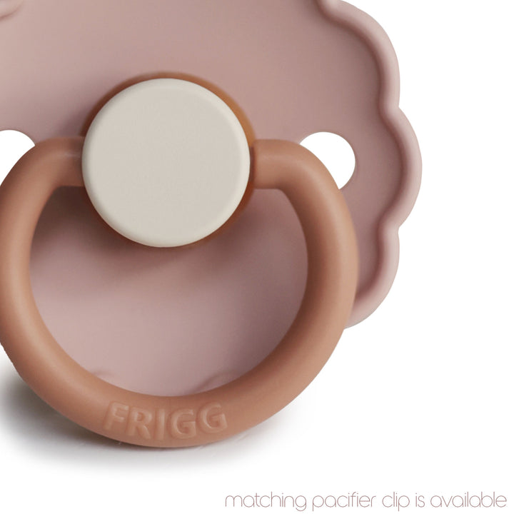 FRIGG Daisy Natural Rubber Latex Pacifier Biscuit - Personalisable Baby Products Sold and Personalised by JustBørn