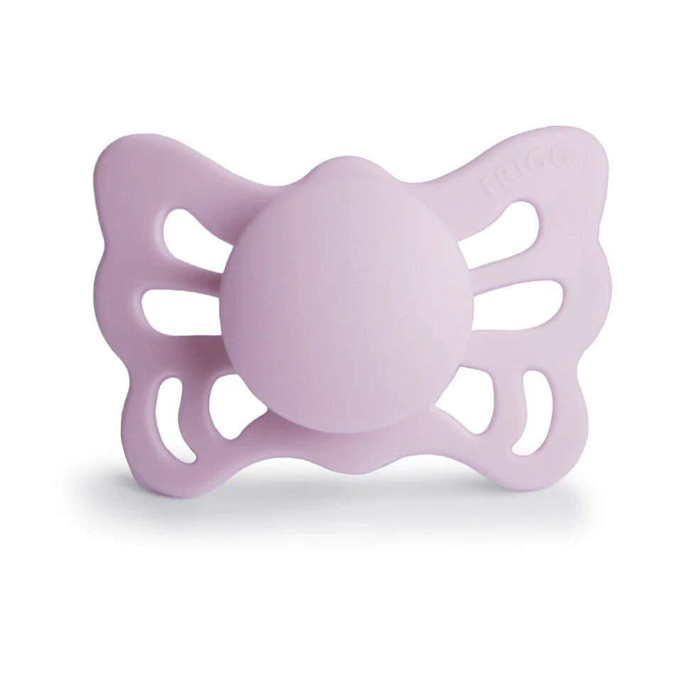 FRIGG Butterfly Anatomical Silicone Pacifiers | Personalised - Personalisable Baby Products Sold and Personalised by JustBørn