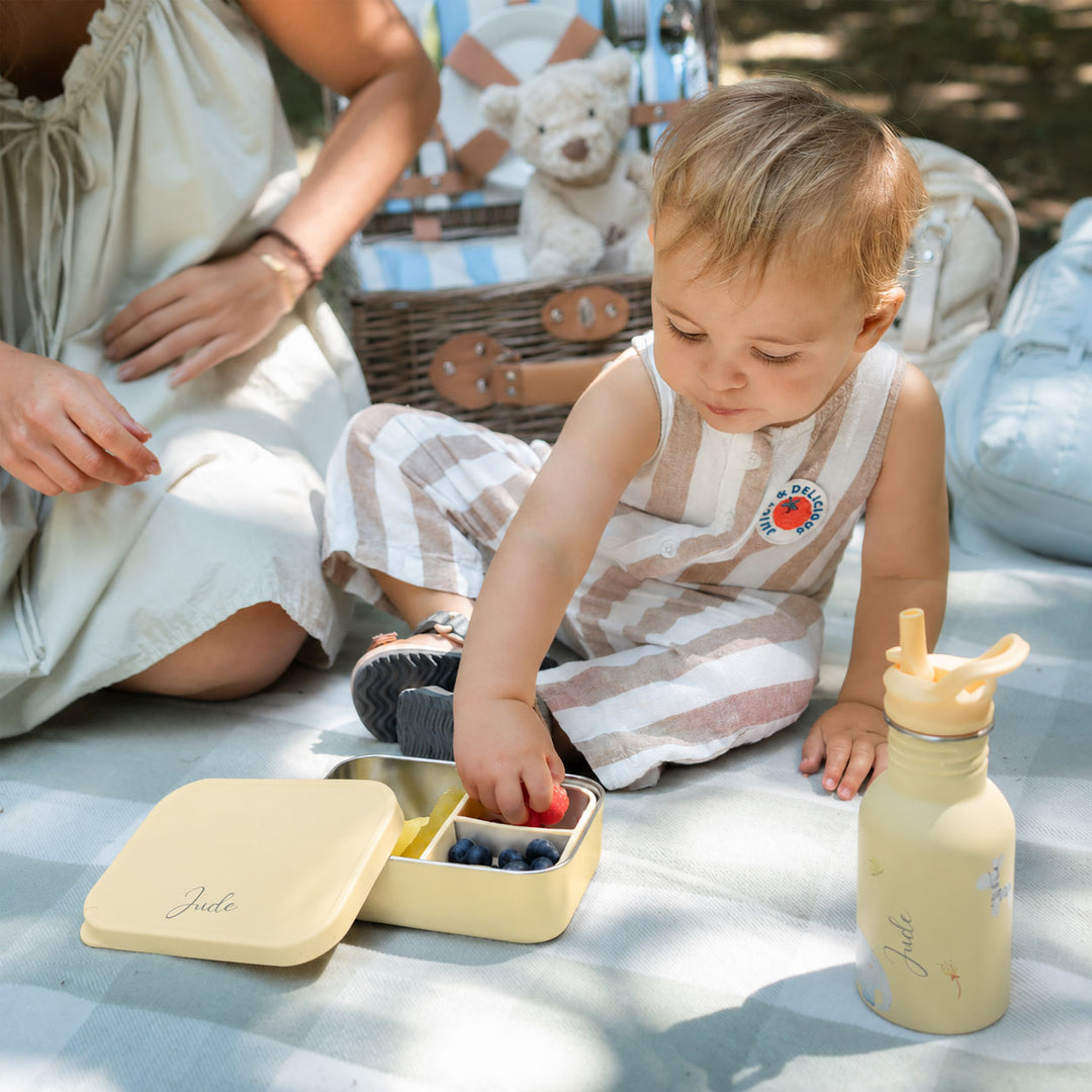 JBØRN Personalised Lunch Box - Personalisable Baby Products Sold and Personalised by JustBørn