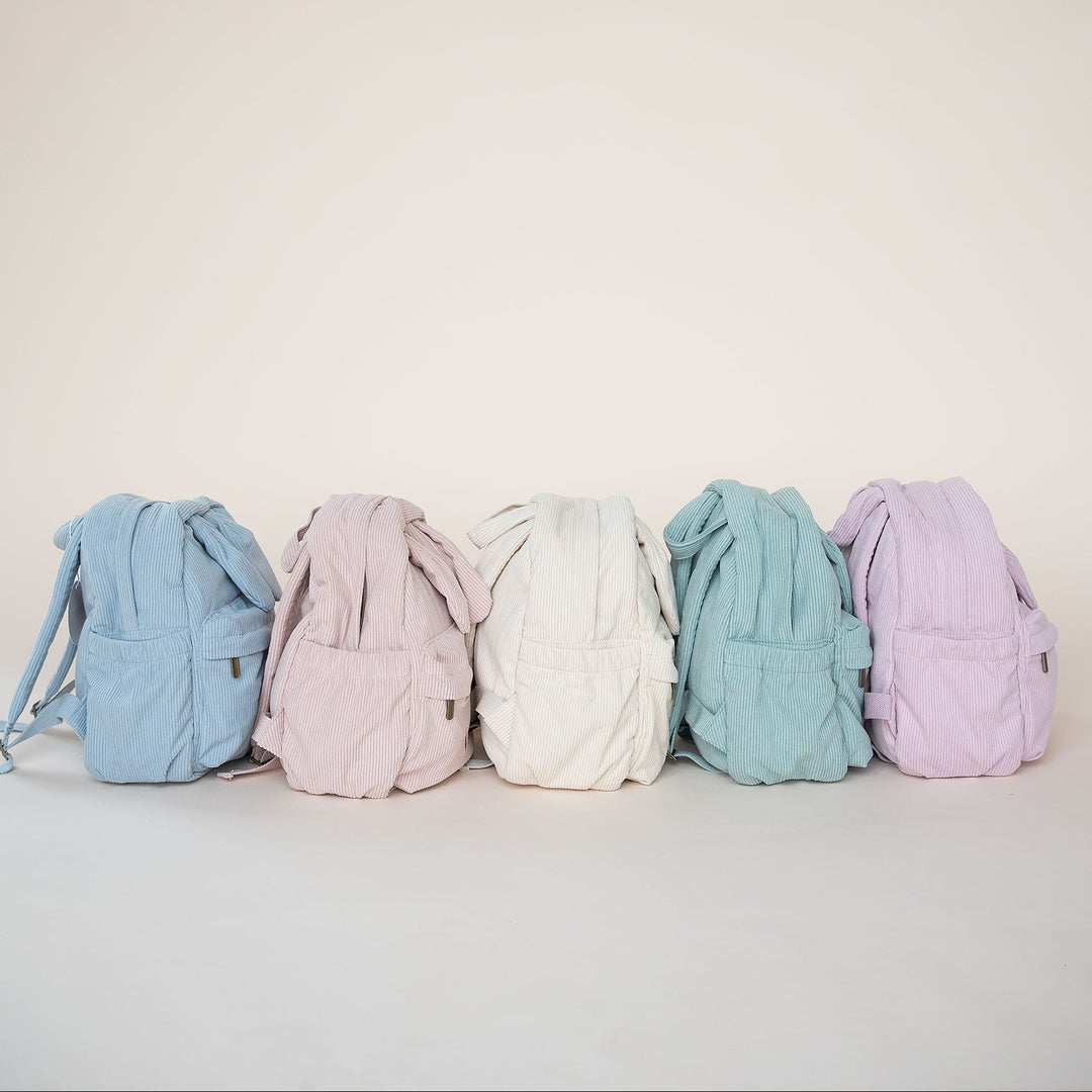 JBØRN Personalised Bunny Backpack - Personalisable Baby Products Sold and Personalised by JustBørn