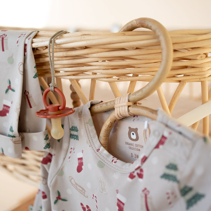 JBØRN First Christmas Gift Box | Festive Teddy & Pyjama Set | 0-3 Months - Personalisable Baby Products Sold and Personalised by JustBørn