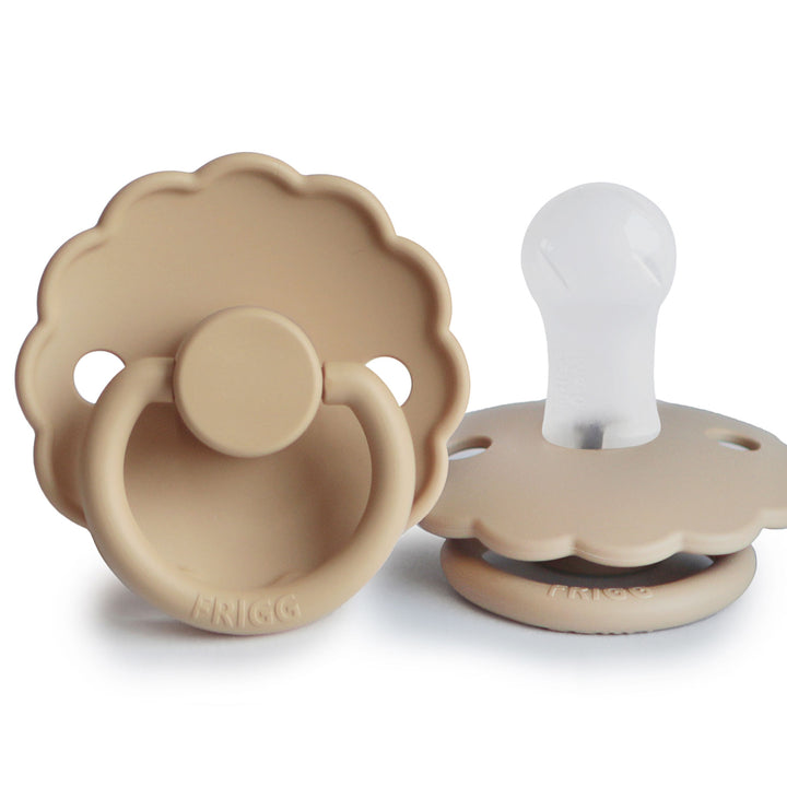 FRIGG Daisy Silicone Pacifiers - Personalisable Baby Products Sold and Personalised by JustBørn