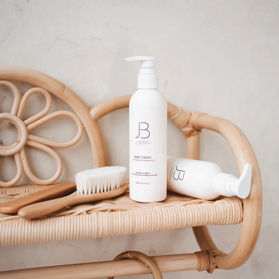 JBØRN Microbiome-Friendly Baby Cream | Fragrance-Free | With Calendula & Oatmeal Extract - Personalisable Baby Products Sold and Personalised by JustBørn