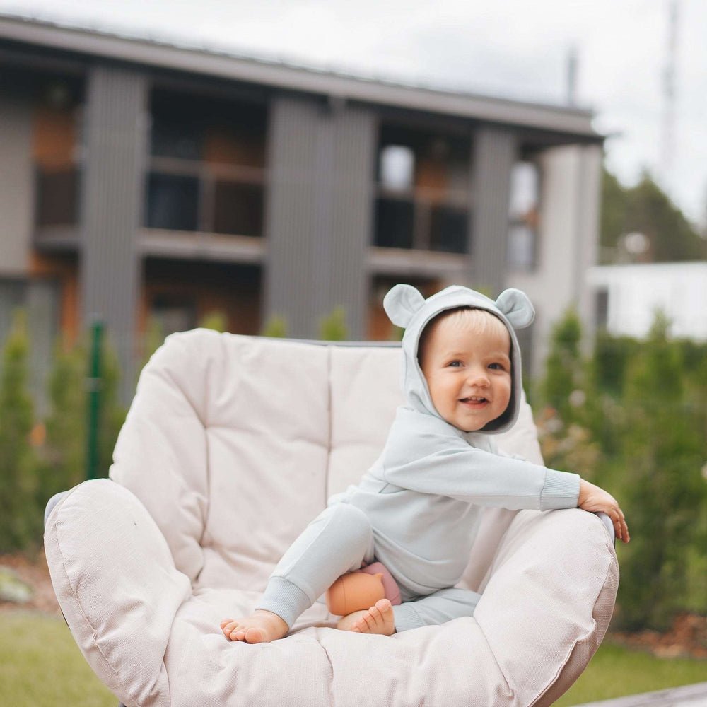 JBØRN Gift Set | Organic Cotton Baby Hoodie & Joggers Set - Personalisable Baby Products Sold and Personalised by JustBørn