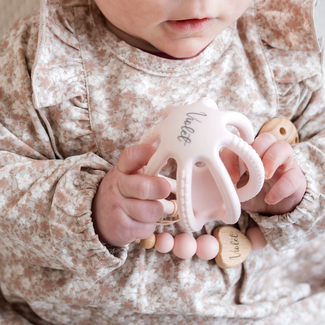JBØRN Baby Girl Sleepsuit & Matching Accessories | Gift Set - Personalisable Baby Products Sold and Personalised by JustBørn