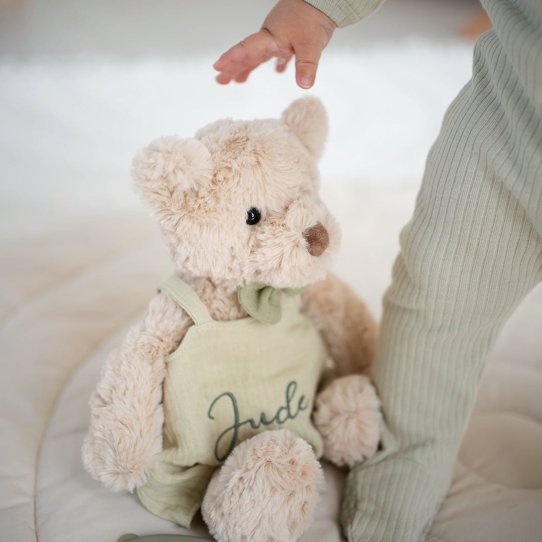 JBØRN Personalised Soft Toy Outfit - Personalisable Baby Products Sold and Personalised by JustBørn