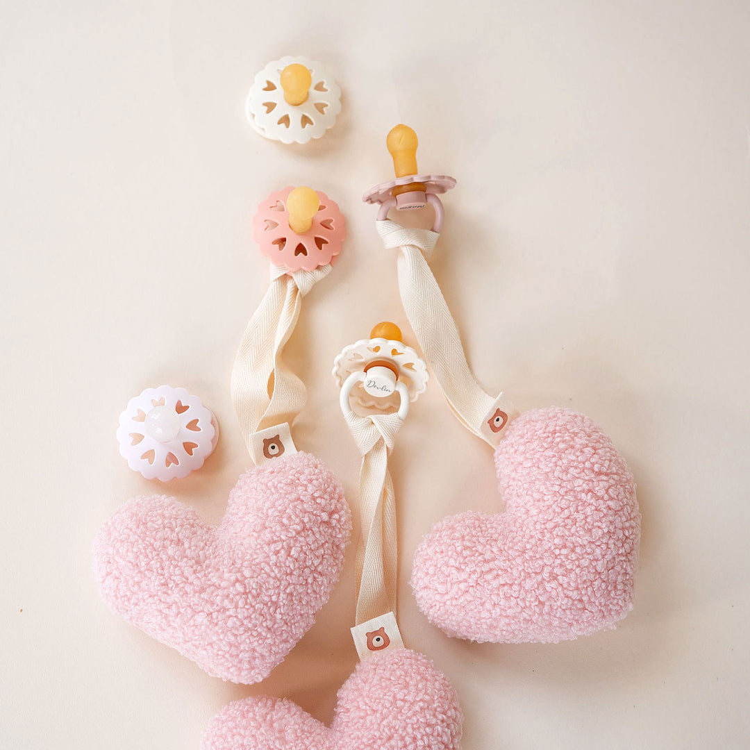 JBØRN x FRIGG Baby Gift Set | Baby's First Pacifiers Pack & Holders Set - Personalisable Baby Products Sold and Personalised by JustBørn