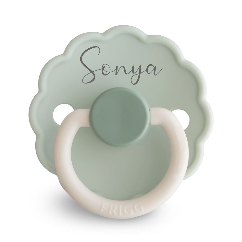 FRIGG Daisy Silicone Pacifiers - Personalisable Baby Products Sold and Personalised by JustBørn