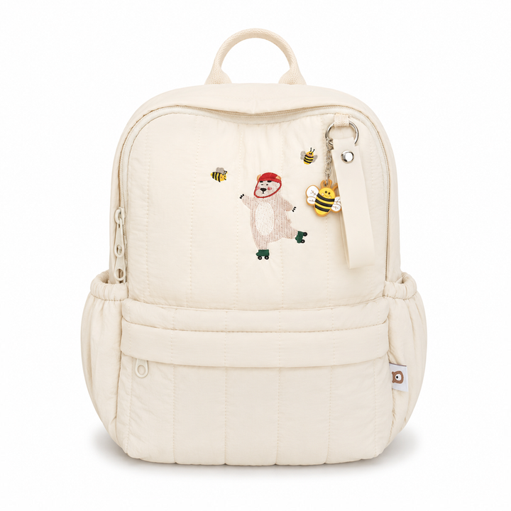 STOCK - Little Explorer Backpack Adventure Bear Backpack - Personalisable Baby Products Sold and Personalised by JustBørn