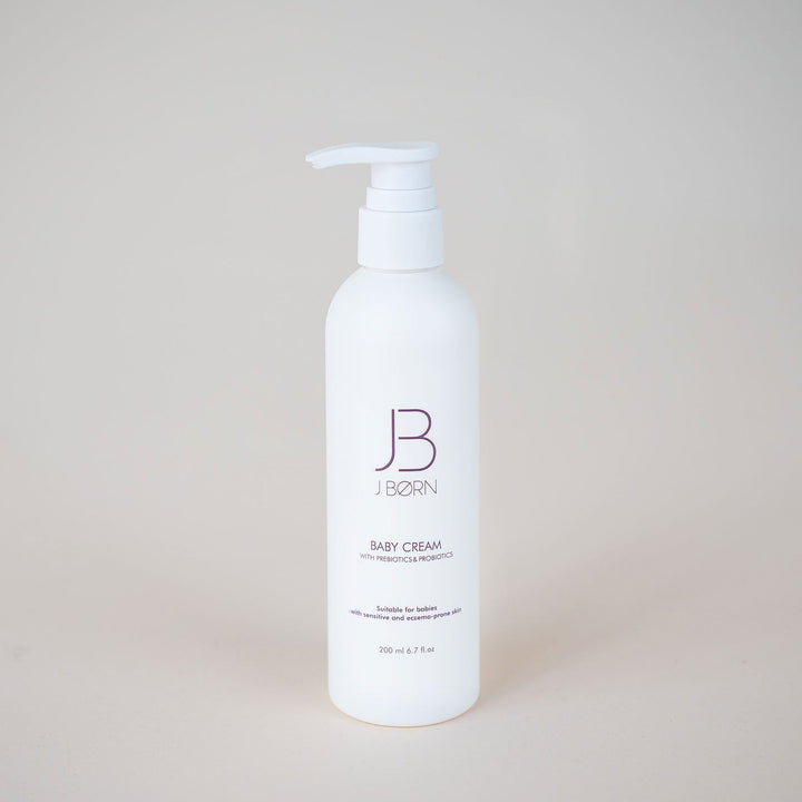 JBØRN Microbiome-Friendly Baby Cream | Fragrance-Free | With Calendula & Oatmeal Extract - Personalisable Baby Products Sold and Personalised by JustBørn