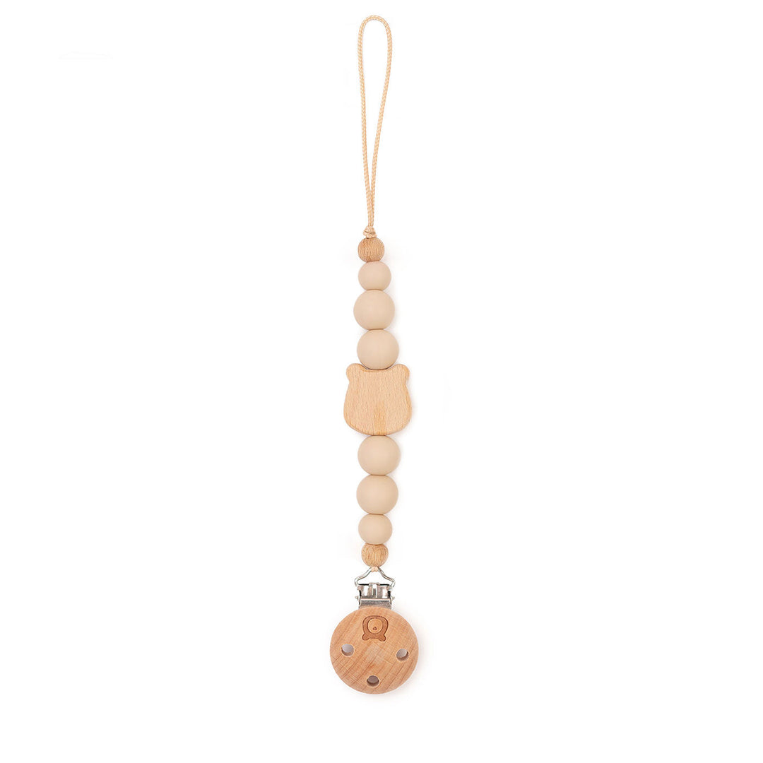 JBØRN Bear Pacifier Clip | Personalised - Personalisable Baby Products Sold and Personalised by JustBørn