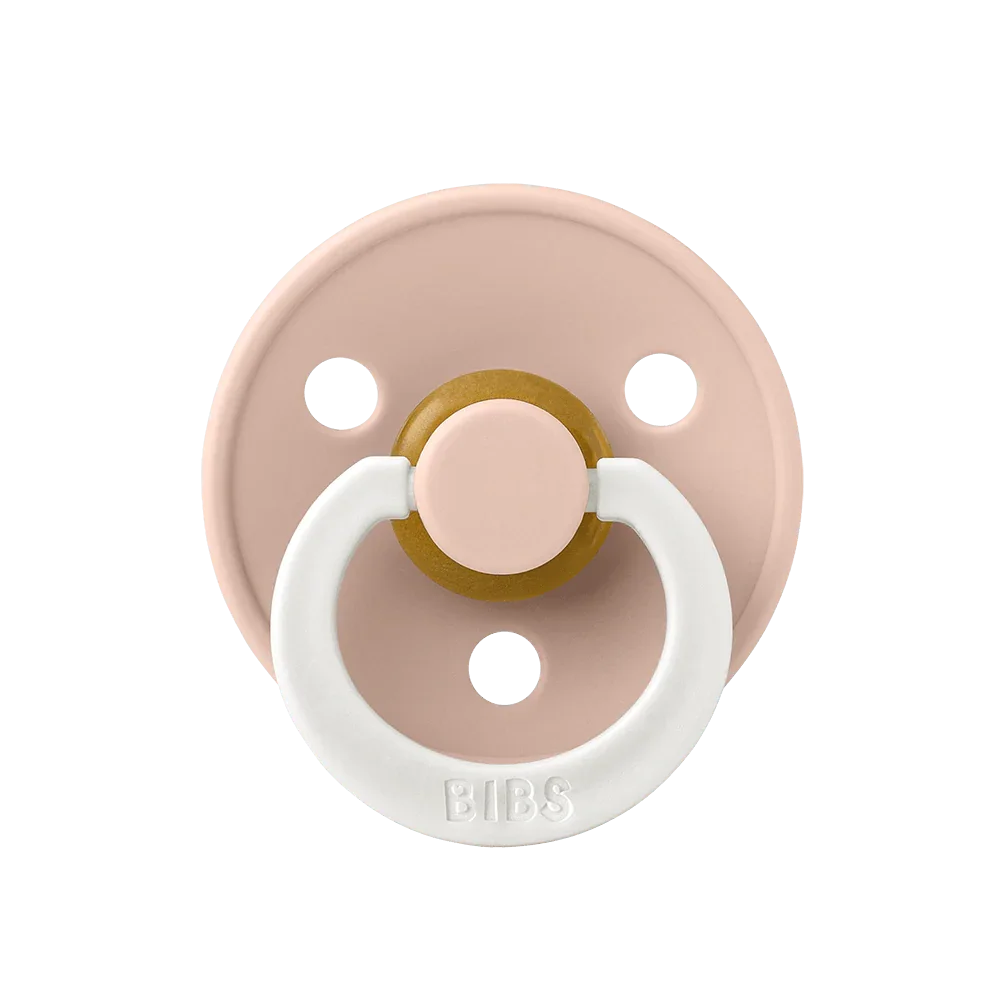 BIBS Colour Anatomical Natural Rubber Latex Pacifiers - Personalisable Baby Products Sold and Personalised by JustBørn