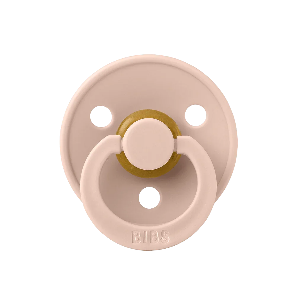 BIBS Colour Anatomical Natural Rubber Latex Pacifiers - Personalisable Baby Products Sold and Personalised by JustBørn
