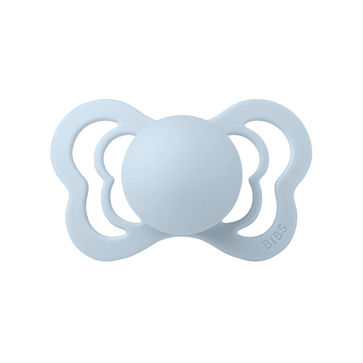 BIBS Couture Anatomical Silicone Pacifiers Couture | Baby Blue - Personalisable Baby Products Sold and Personalised by JustBørn
