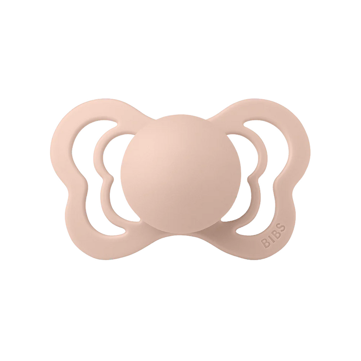 BIBS Couture Anatomical Silicone Pacifiers Couture | Blush - Personalisable Baby Products Sold and Personalised by JustBørn