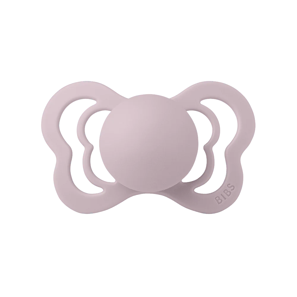 BIBS Couture Anatomical Silicone Pacifiers Couture | Dusky Lilac - Personalisable Baby Products Sold and Personalised by JustBørn