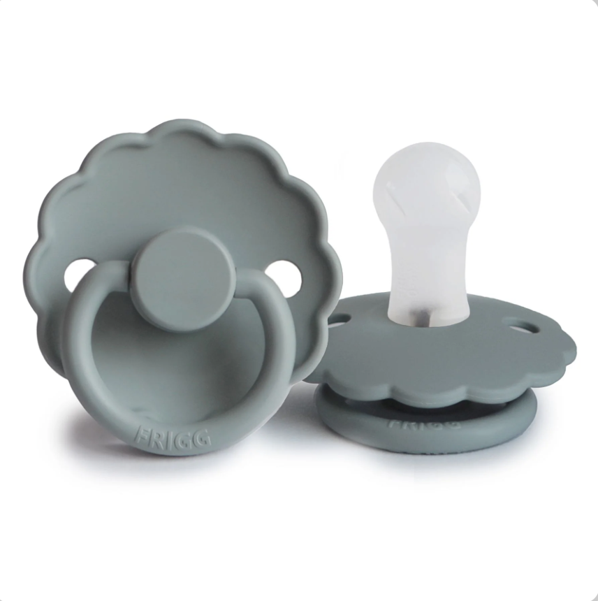 FRIGG Daisy Silicone Pacifiers - Personalisable Baby Products Sold and Personalised by JustBørn