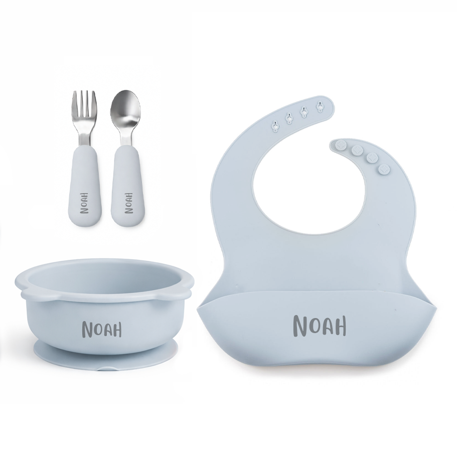 JBØRN Baby Weaning Starter Set - Personalisable Baby Products Sold and Personalised by JustBørn