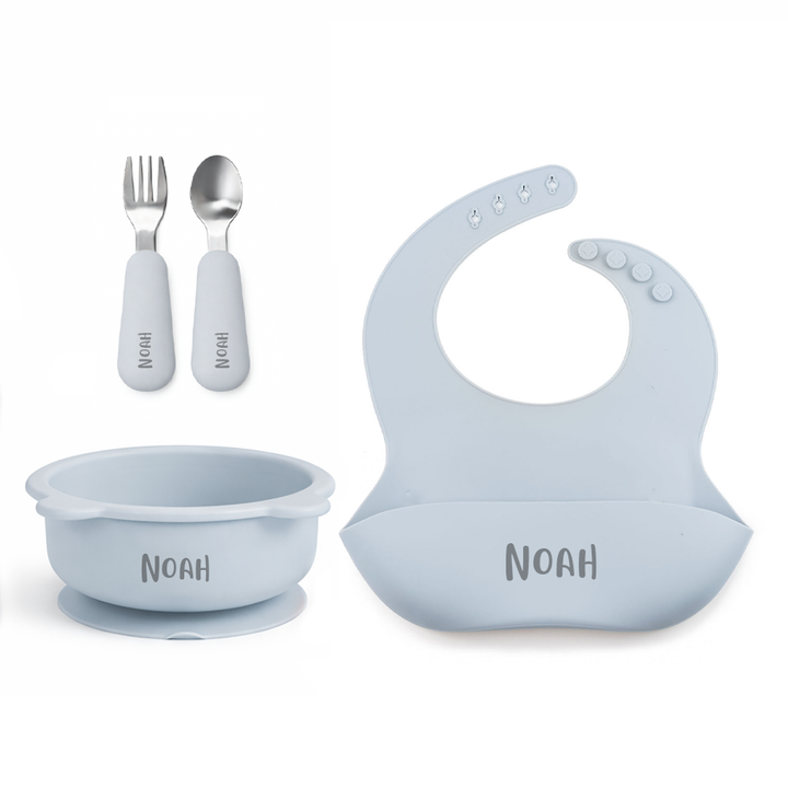 JBØRN Baby Weaning Starter Set - Personalisable Baby Products Sold and Personalised by JustBørn